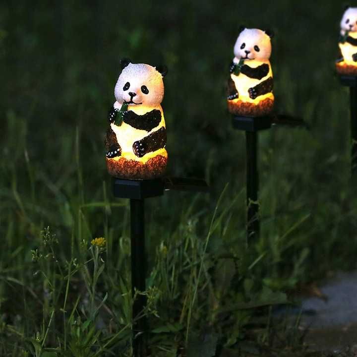 Ogrodowa lampka solarna Led Panda HIT 2024!!