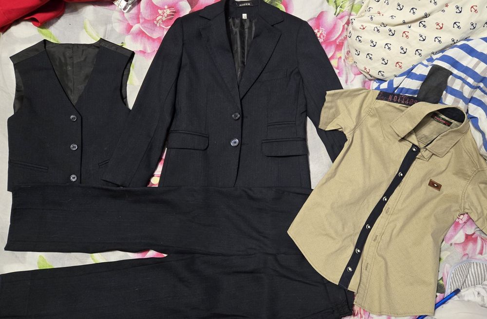 Продам шкільний костюм, шкільна форма на хлопчика 7-8 років, розмір 30