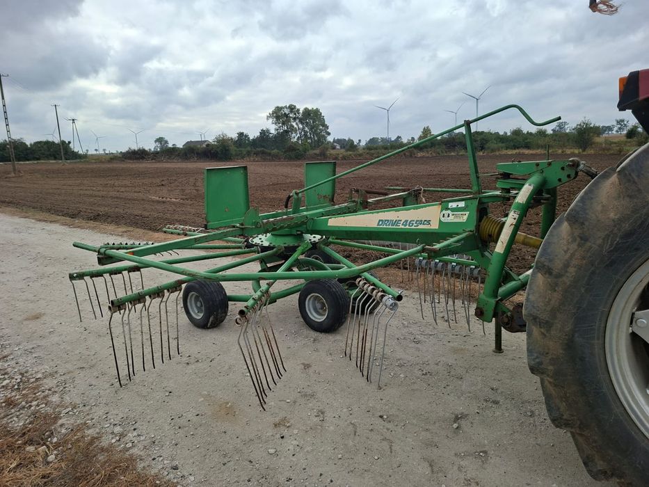 Zgrabiarka Jednokaruzelowa Stoll Drive 465 DS Tandem Krone Vicon