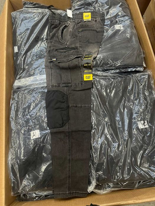 Spodnie Caterpillar Dynamic Denim Stretch Jeans Ciemno Szary