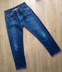 Levi's 501 32/32 granatowe jeansy (na patce 32/36) M