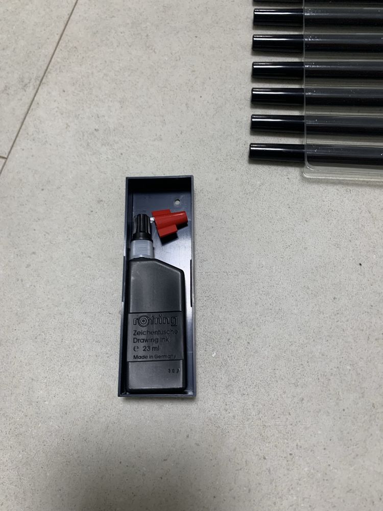 набір Rapidograph Rotring Rapidomat — Німеччина, оригінал