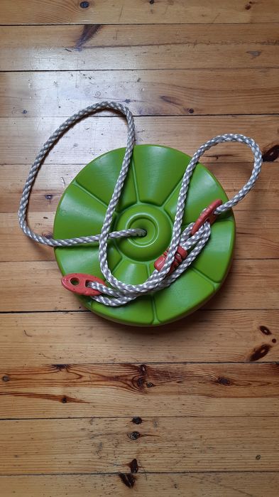 Huśtawka okrągła plastikowa typu talerzyk