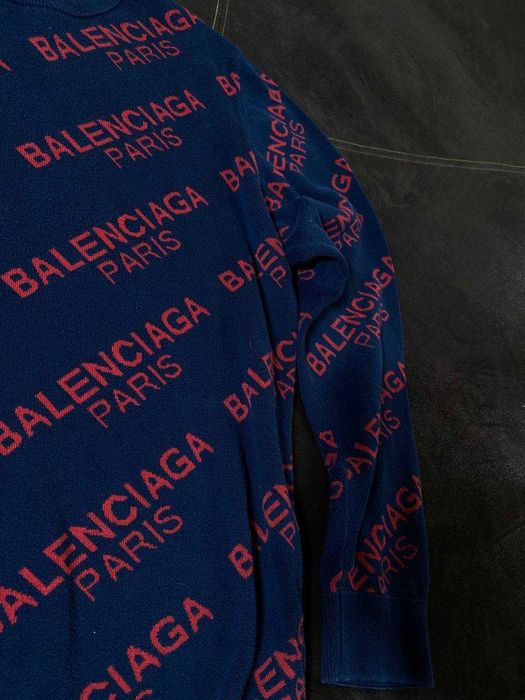 толстовка Balenciaga BB Crown Logo