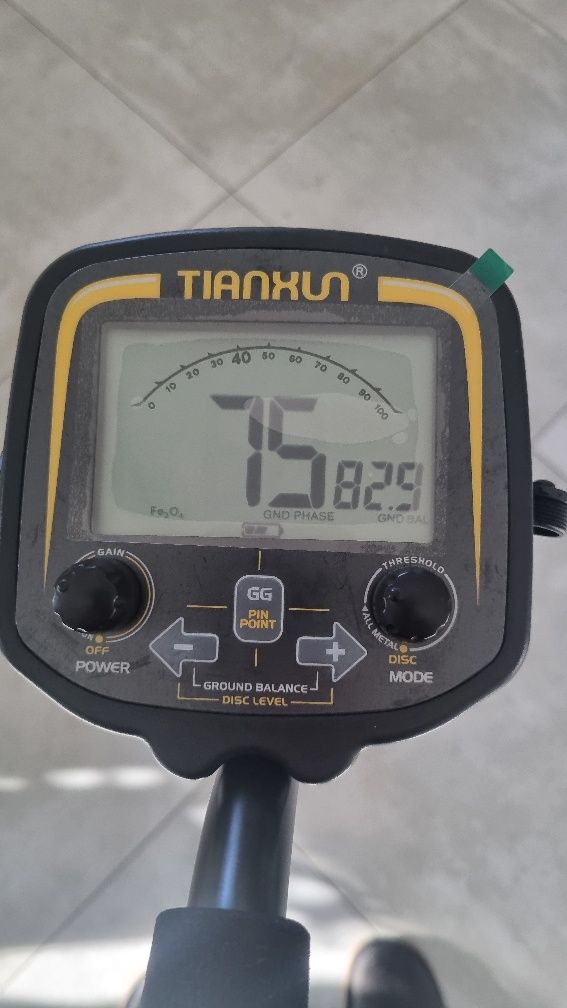 Profesjonalny wykrywacz metali TX-850 bardzo czuły pinpointer 11 cali