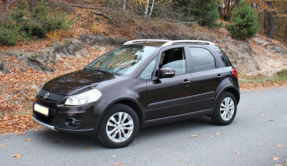 Suzuki SX4 Salon Polska 4x4 Bezwypadkowy Kamera Grzane Fotele Keyless
