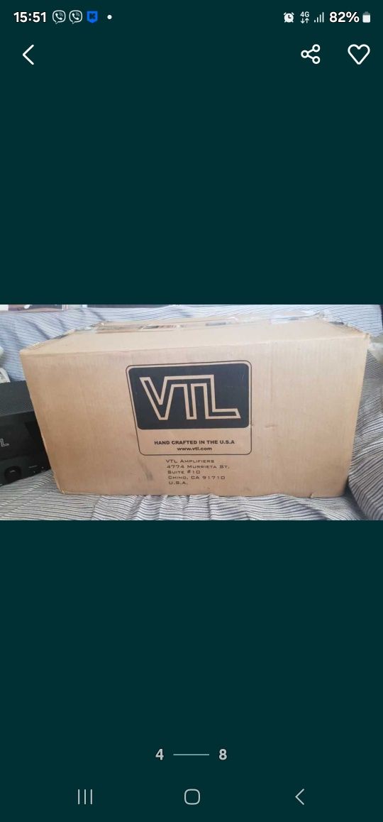 Продам Ламповый Интегральный Усилитель VTL-IT 85