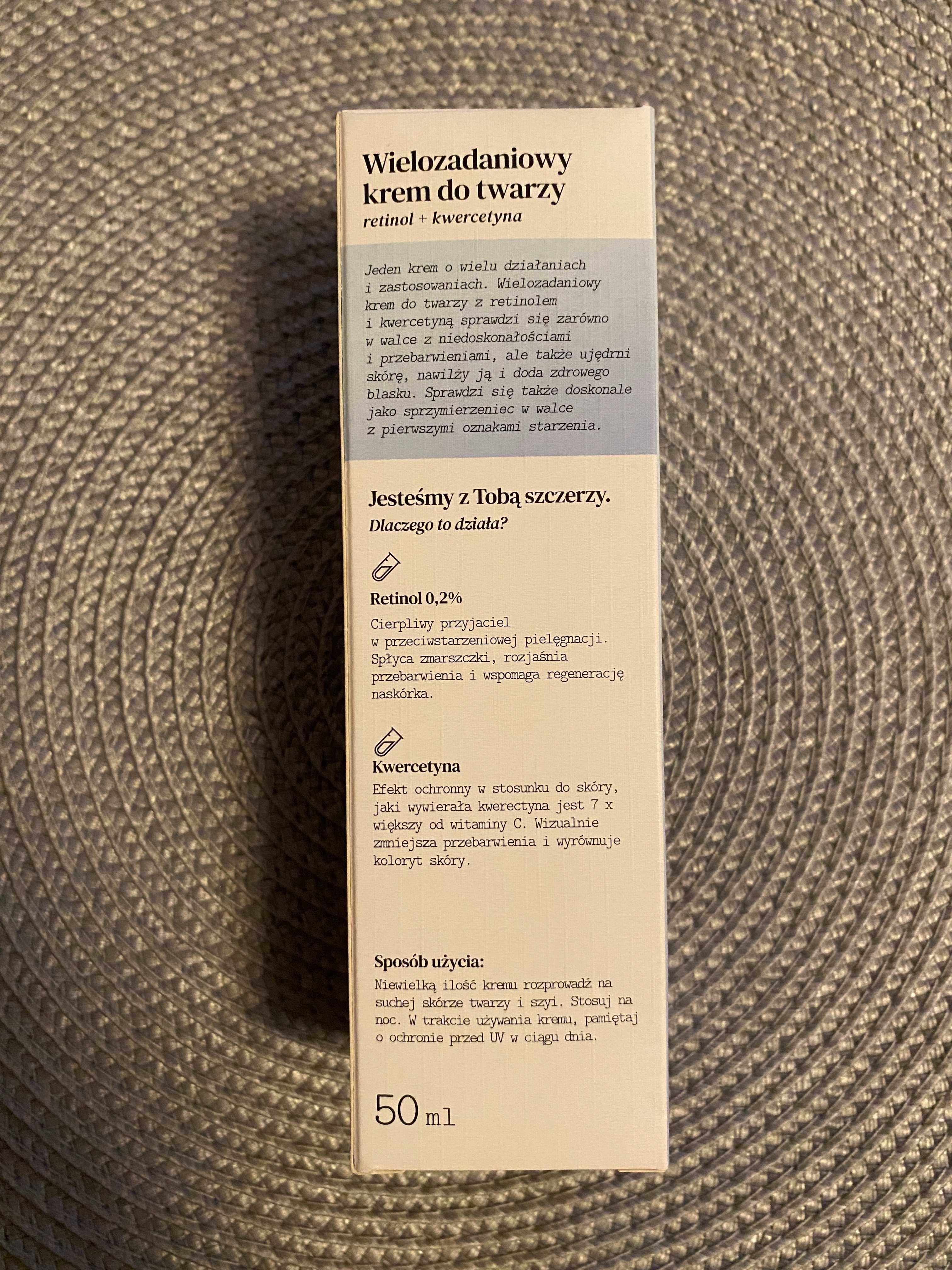 Krem do twarzy z retinolem 0,2% i kwercetyna Candid 50 ml