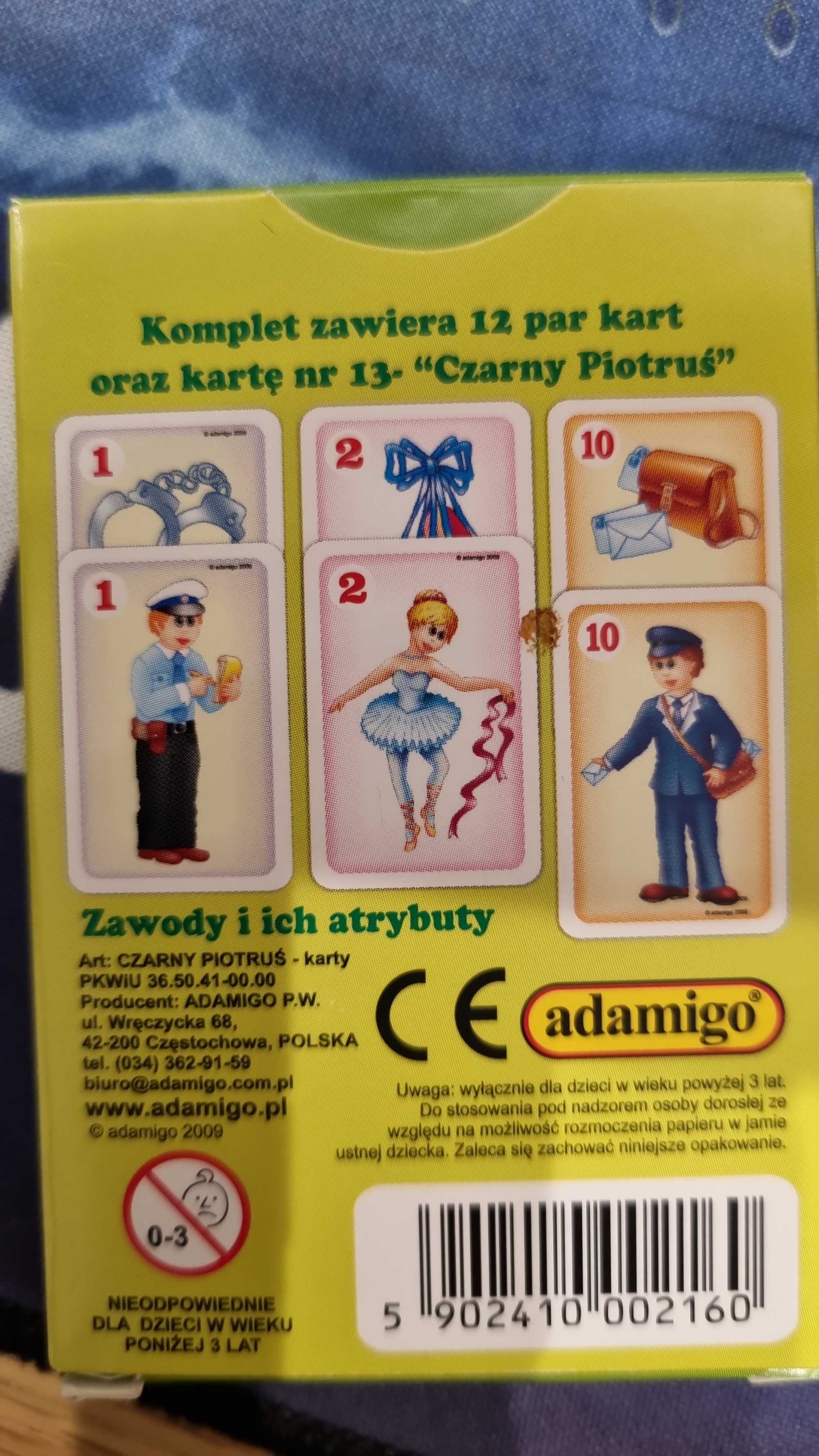 Karty do gry Czarny Piotruś