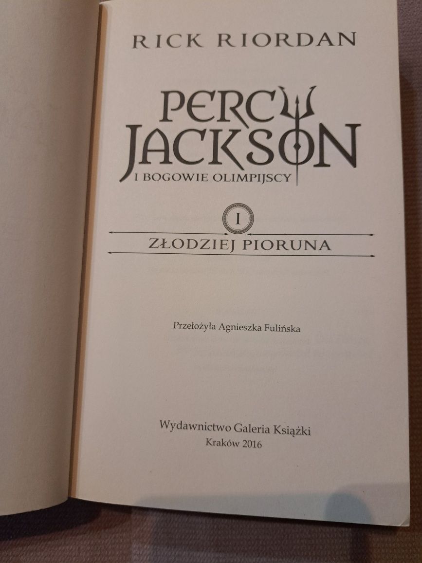 Percy Jackson i Bogowie Olimijscy " Złodziej Pioruna"