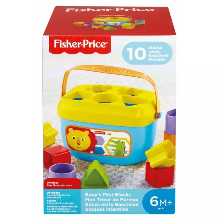 Fisher-Price. FFC84 Pierwsze klocki malucha