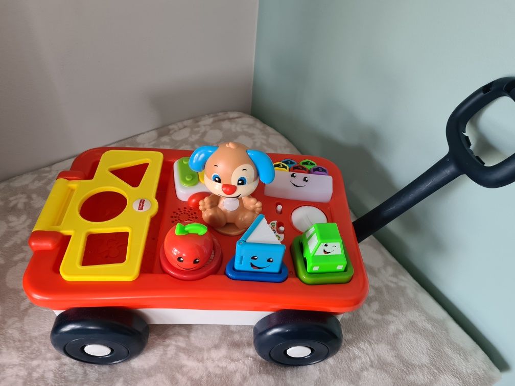 Fisher Price Edukacyjny wózek Szczeniaczka Ghv14