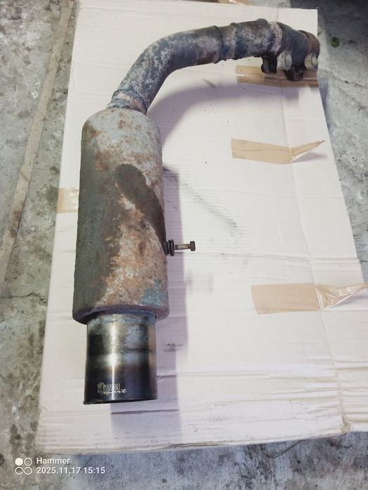 Volvo S60 S80 tłumik przelot