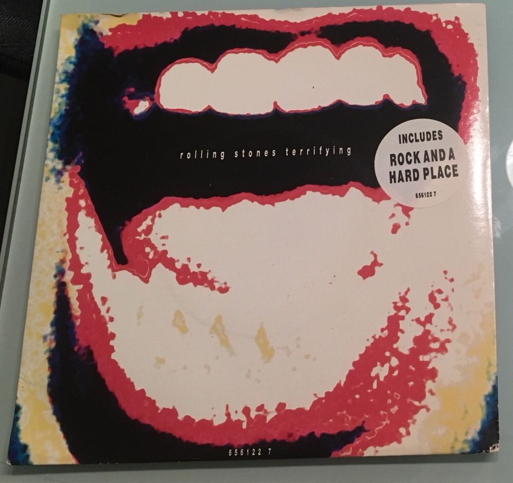 Rolling Stones Terrifying/Rock and a Hard Place single vnil novo