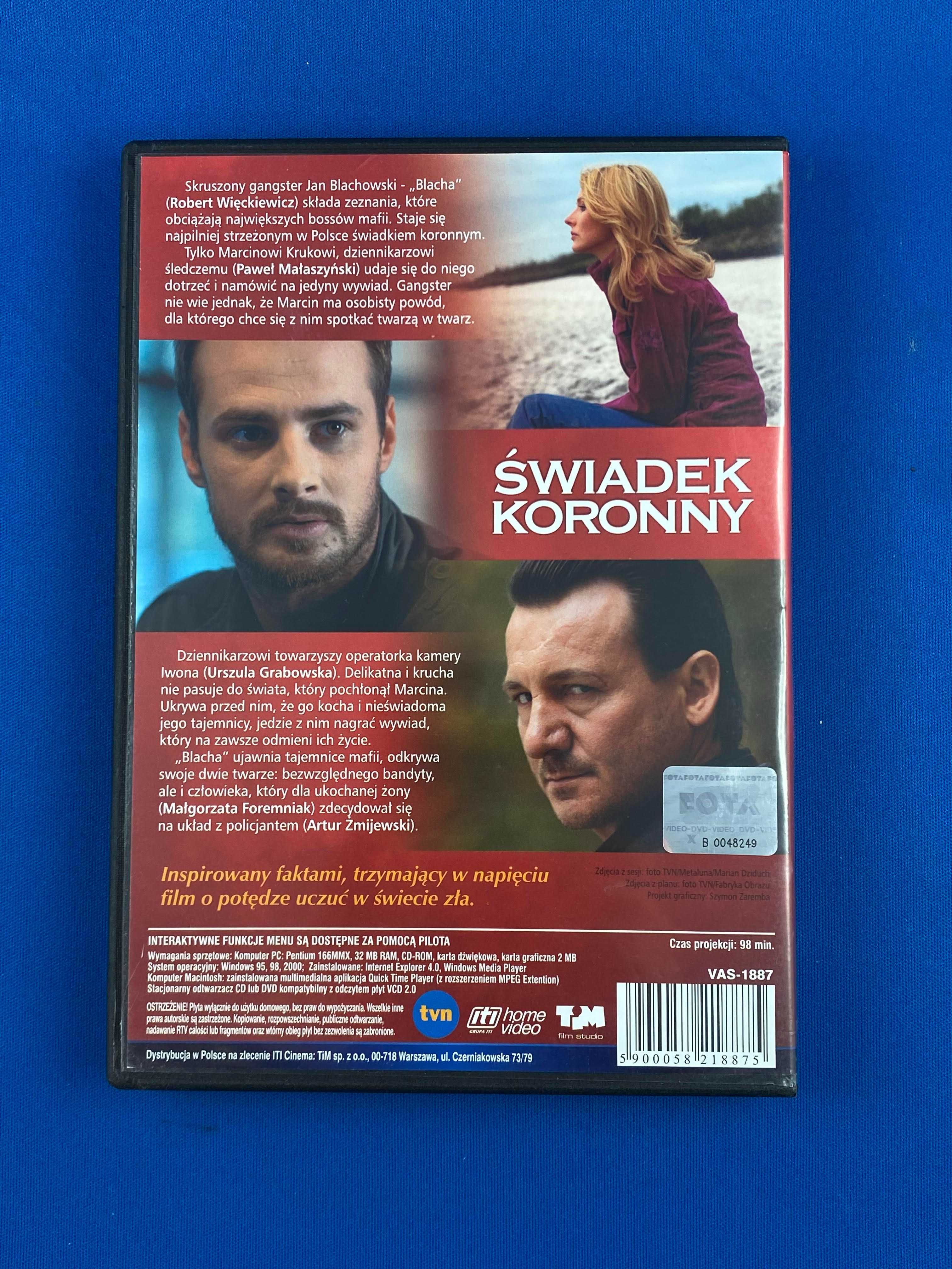 Płyta DVD Świadek Koronny