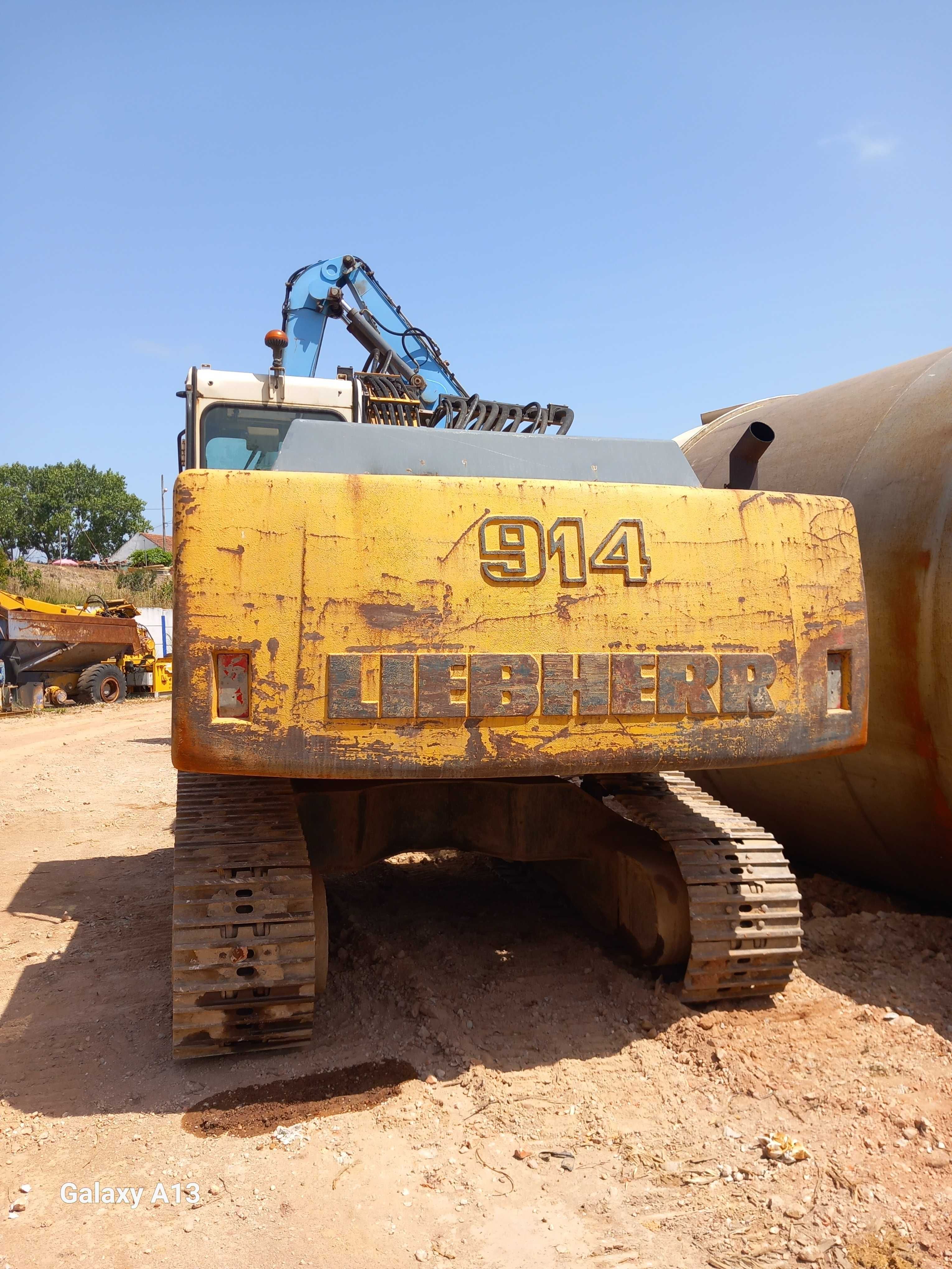 Giratória de rastos Liebherr R914