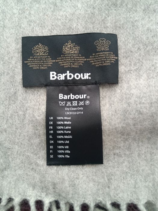 Шарф Barbour з овечої вовни