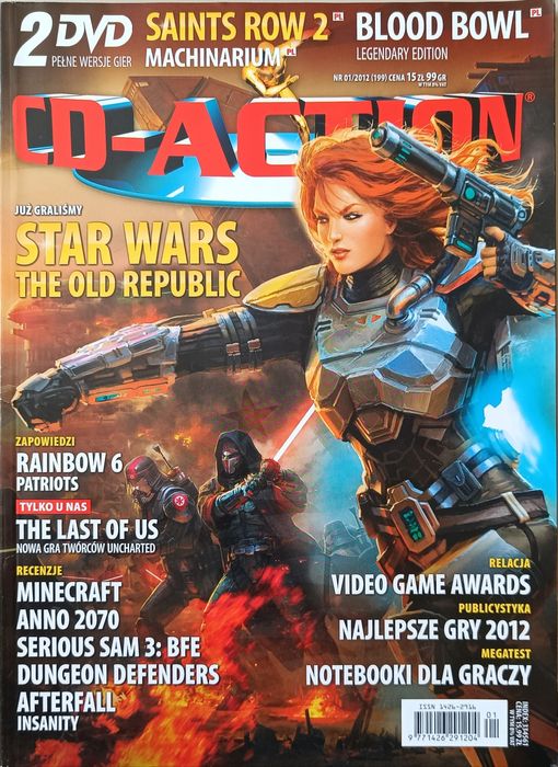 CD-Action nr 01/2012 (199) - Styczeń 2012 - komplet z dwiema płytami