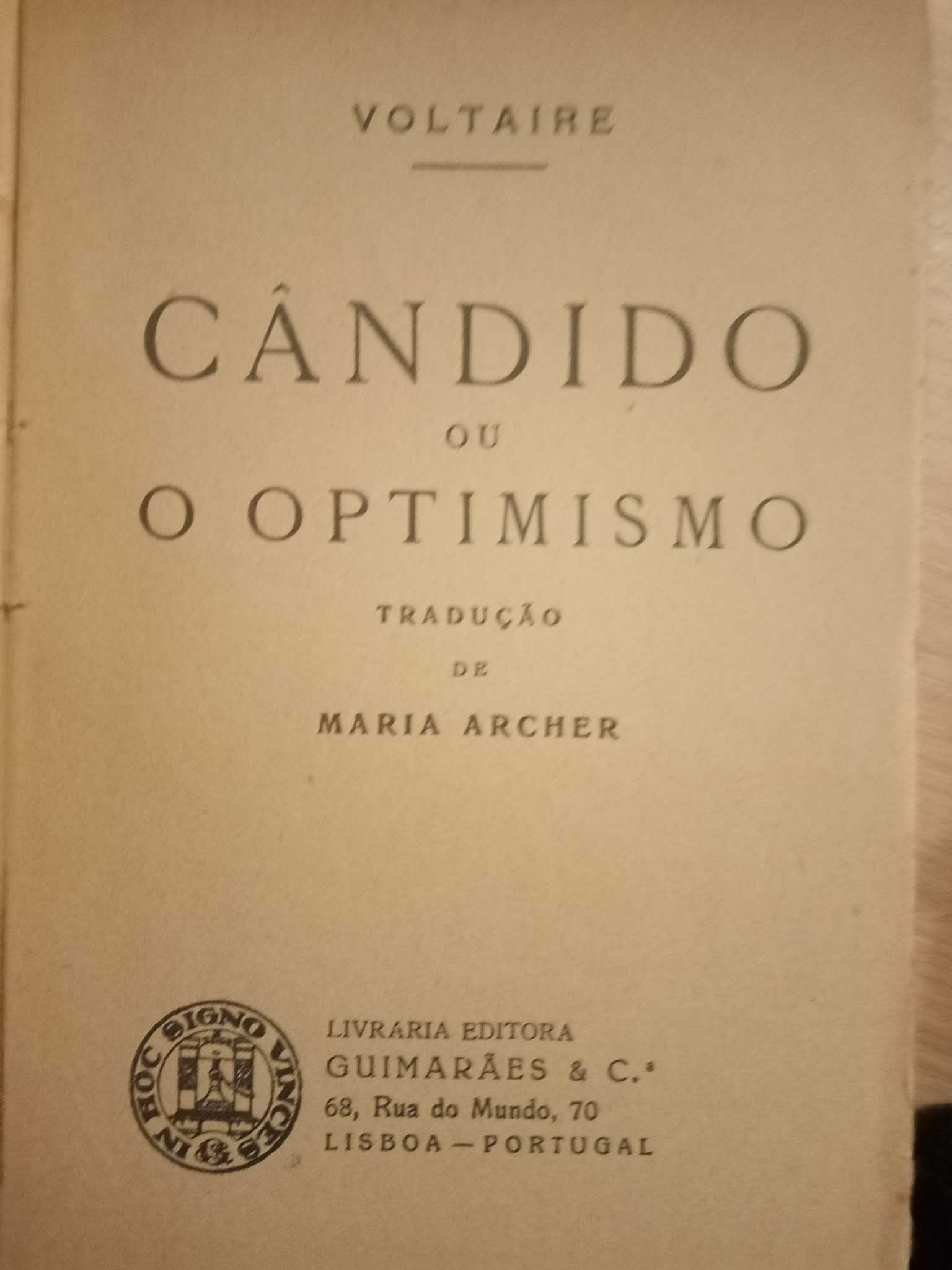 Candido ou o optimismo, edição da Guimarães