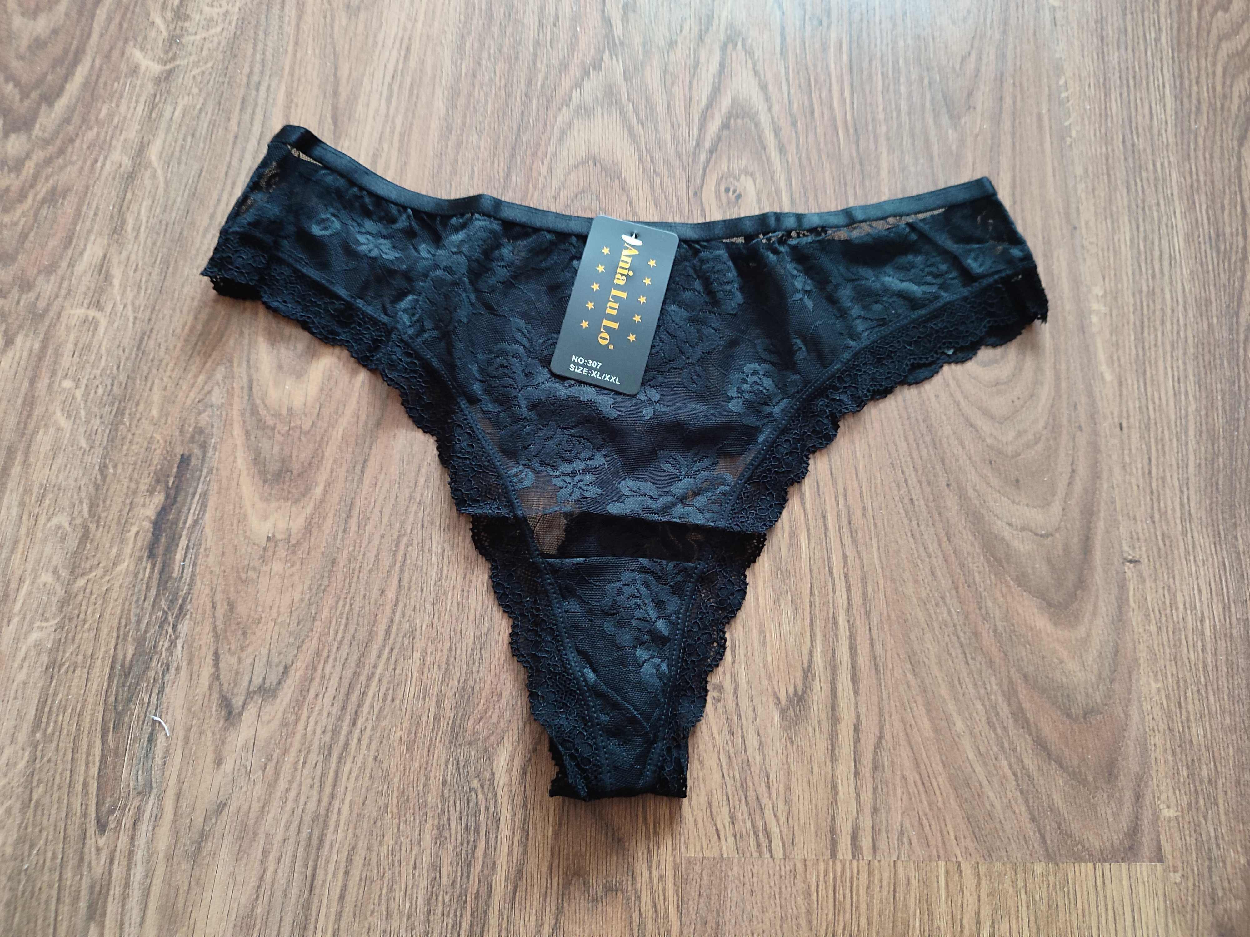 Nowe majtki stringi koronkowe rozmiar XL/XXL