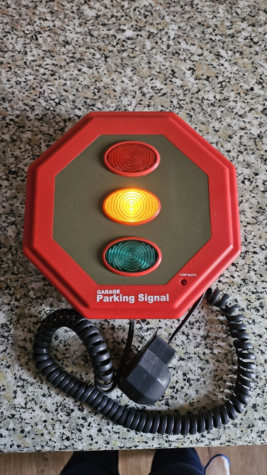 Sensor de estacionamento para garagem