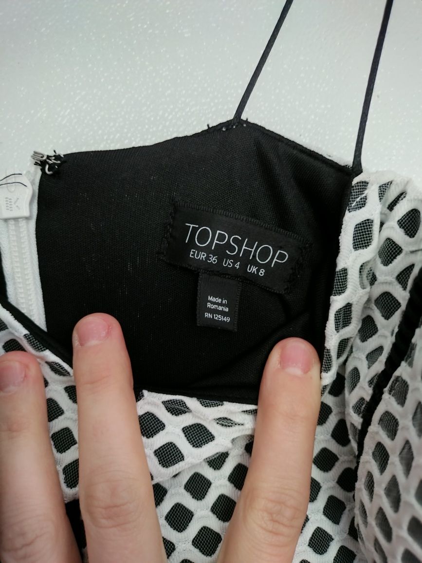 Przepiękna sukienka MIDI S topshop