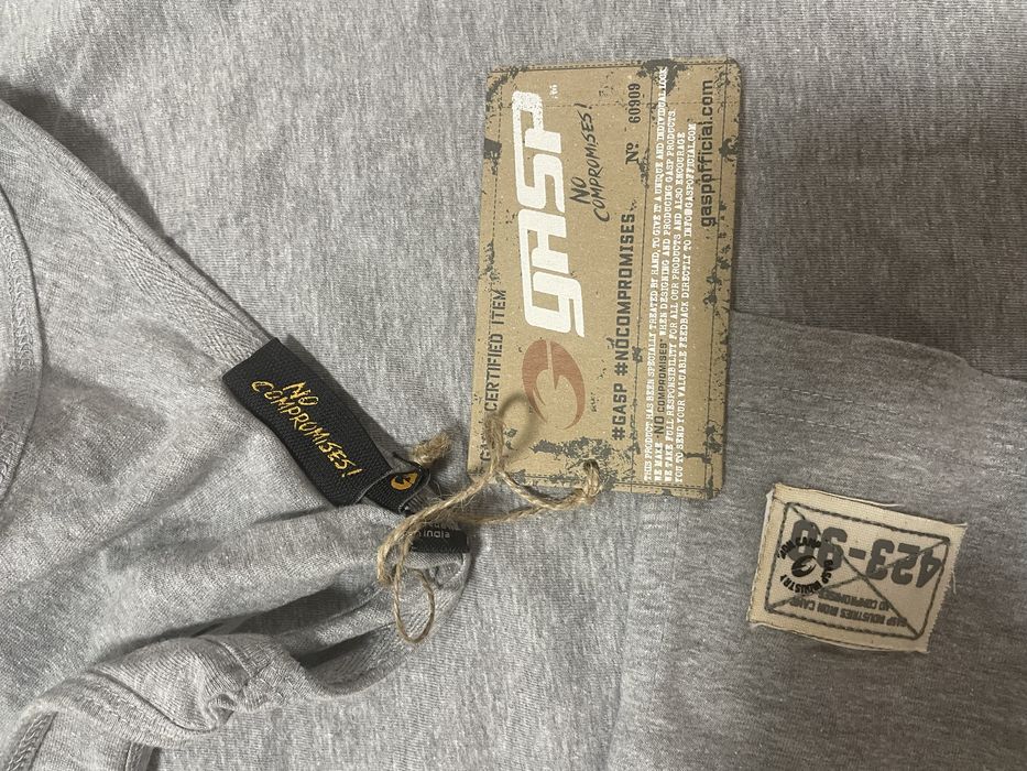 майка для бодибилдинга gasp throwback tank L