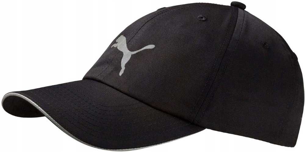 Czapka z daszkiem sportowa czarna PUMA Running Cap III