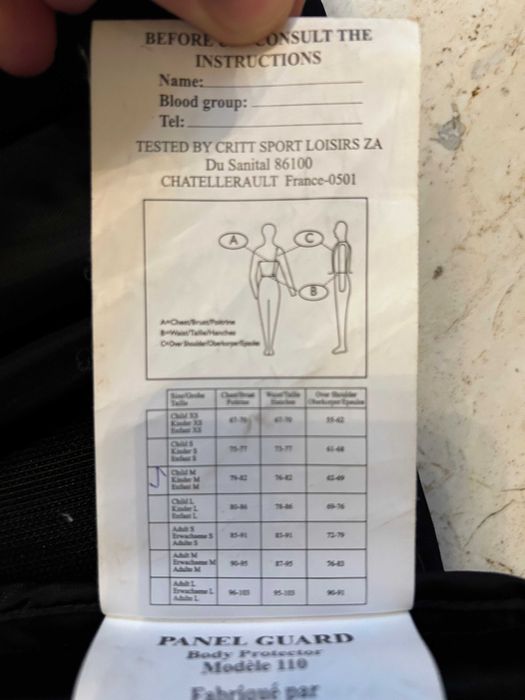 Kamizelka jeździecka dziecięca SMARTRIDER, rozmiar M