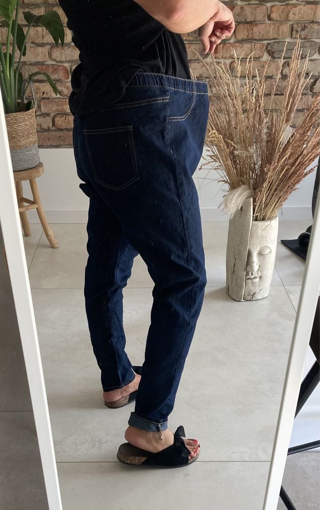 Spodnie Skinny jeans rozm.48. pas do 62x2 biodra do 69x2 rozciągliwe