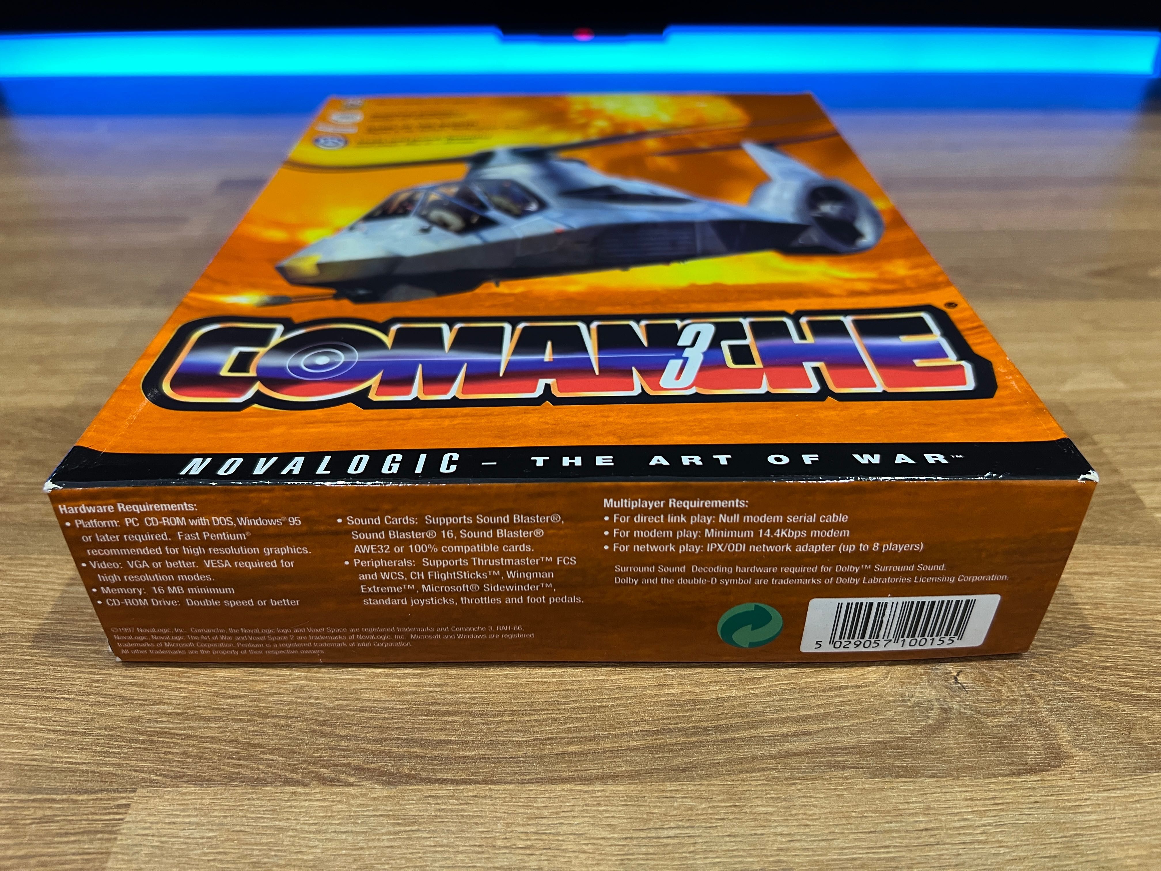 Comanche 3 (PC EN 1997) BIG BOX angielskie premierowe wydanie