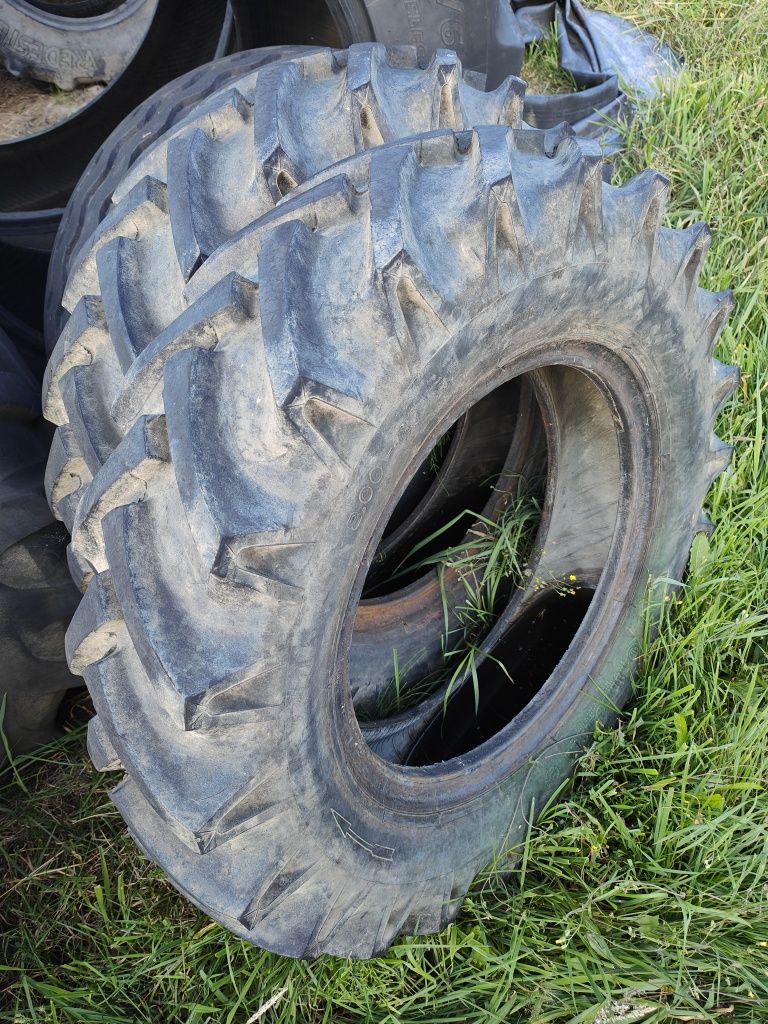 Para opony 8.00-20 Continental jak nowe 8.25 (8.3) r20 jodełka jodła