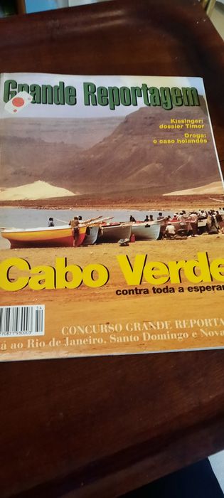 Lote de 5 revistas Grande Reportagem dos anos 90