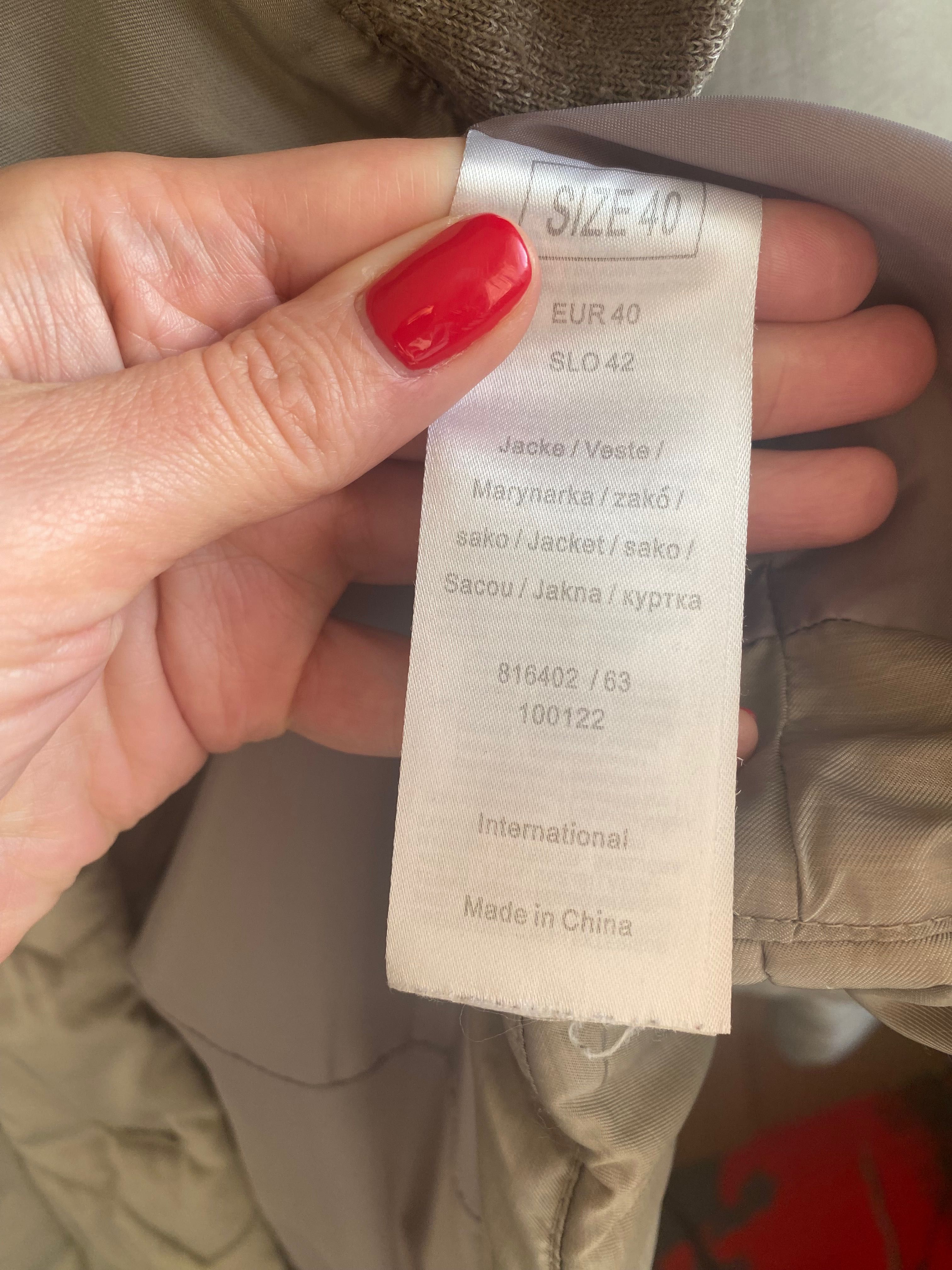 Kurtka zimowa damska Orsay beżowa R. 40