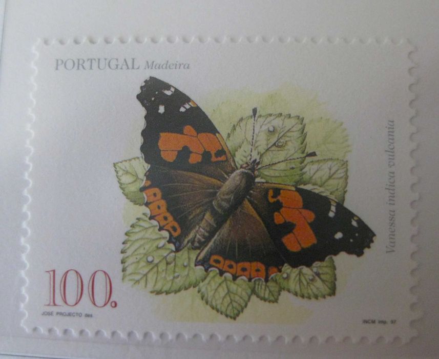 1997 - Série nº 2394/97 - Insectos da Madeira