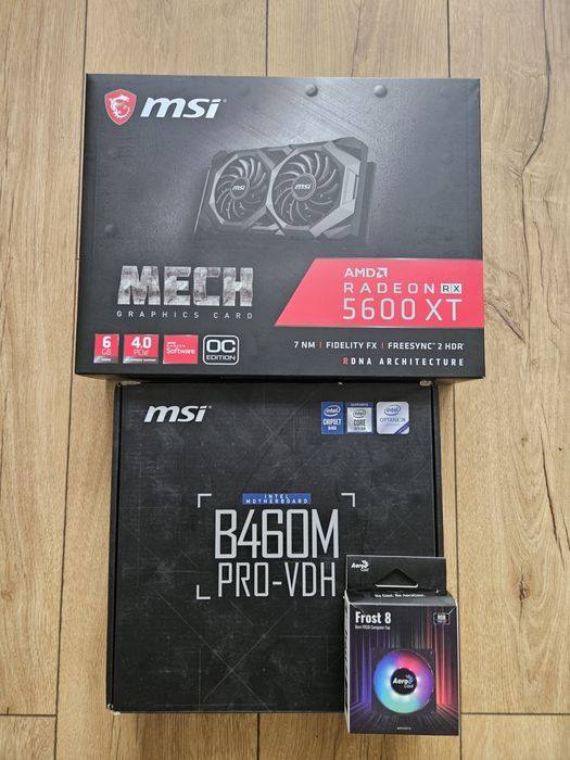 Ігровий Пк/игровой пк/комп'ютер i3 10105f/rx5600xt,16gb ddr4,ssd,hdd