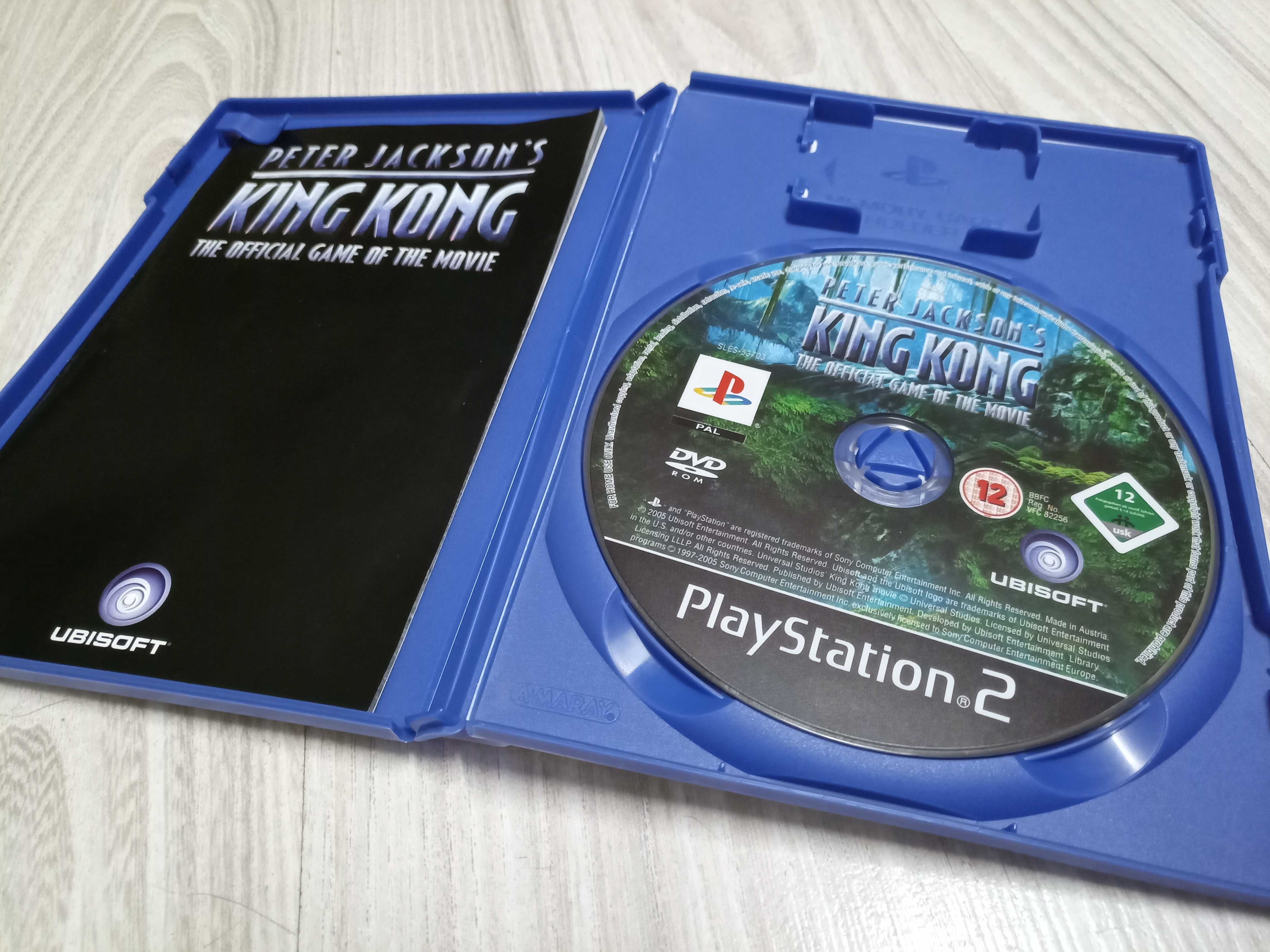 Retro Gra Sony Playstation 2 PS2 King Kong Peter Jackson UBISOFT PAL