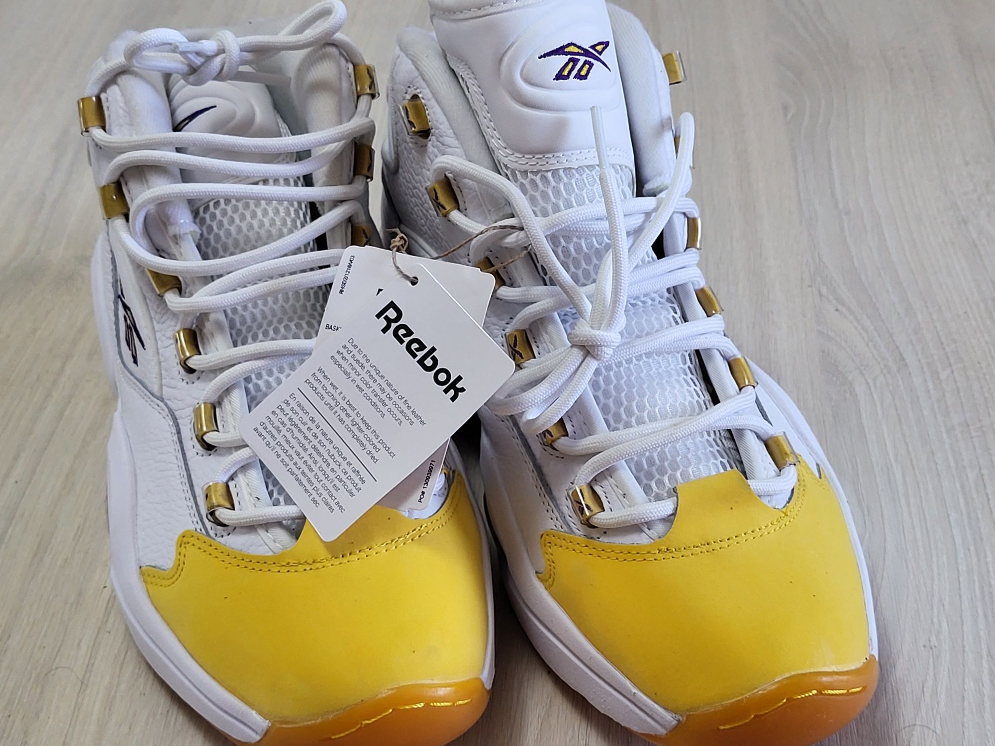 Нові чоловічі баскетбольні кросівки Reebok The Question DMX Iverson