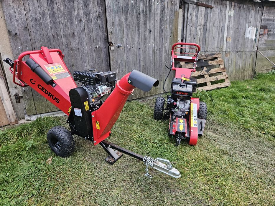 Wynajem rębaka Cedrus RB02PRO – mocny, mobilny rębak do gałęzi
