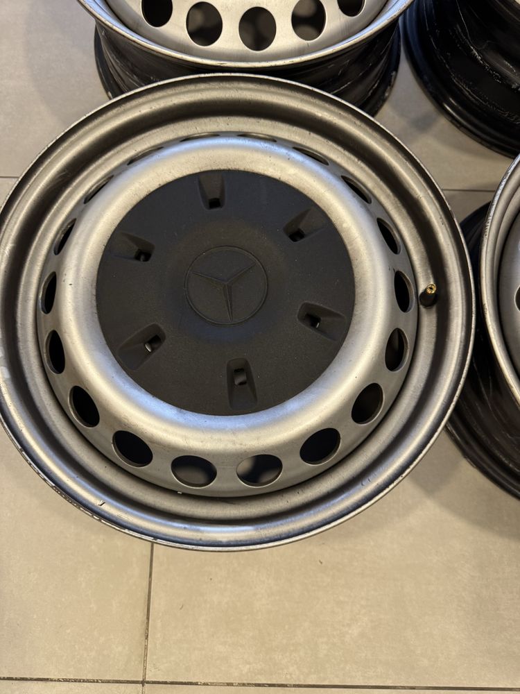 4 jantes 16 com tampão originais mercedes sprinter