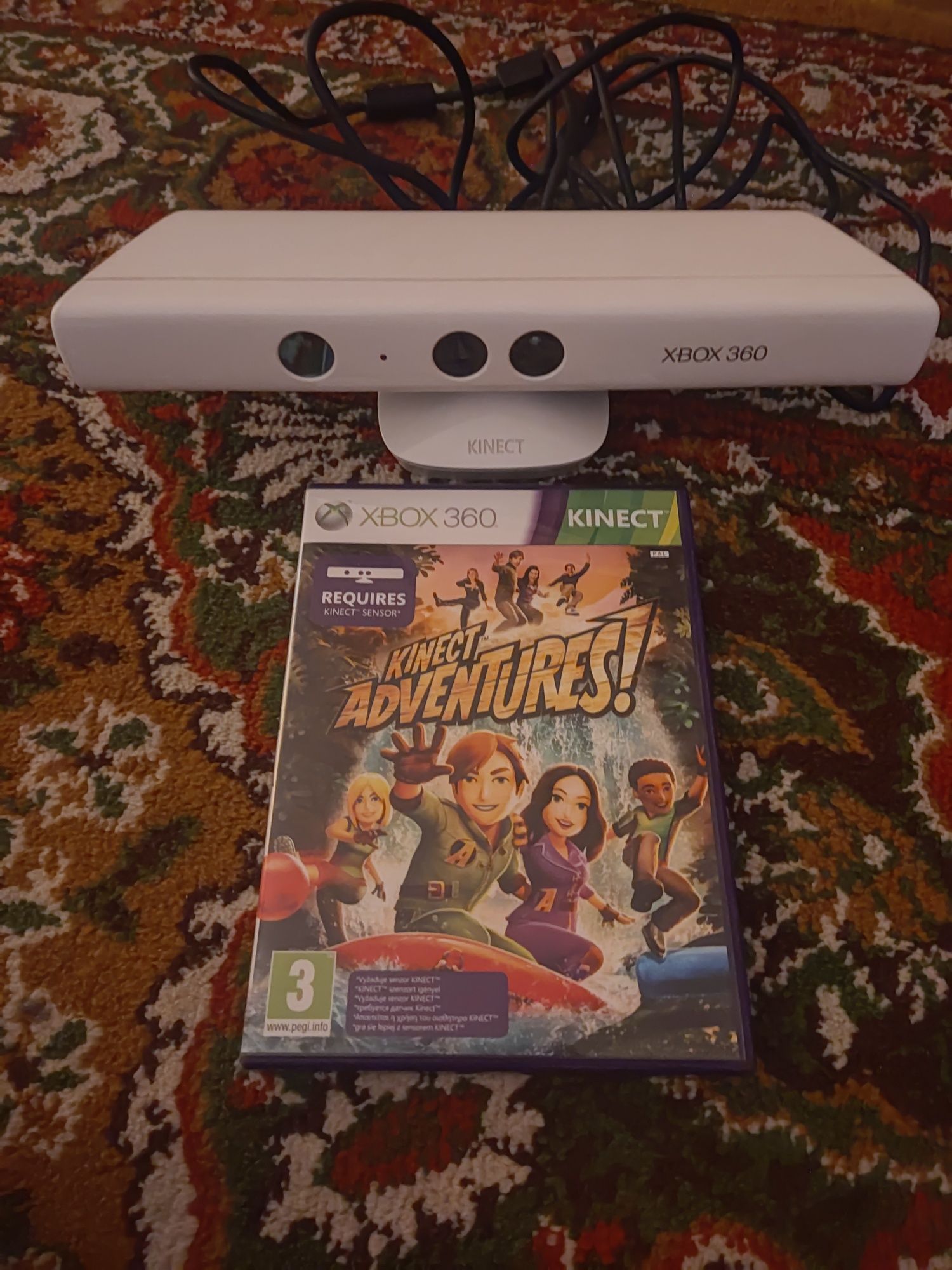 Sensor Kinect do konsoli xbox 360 + gra