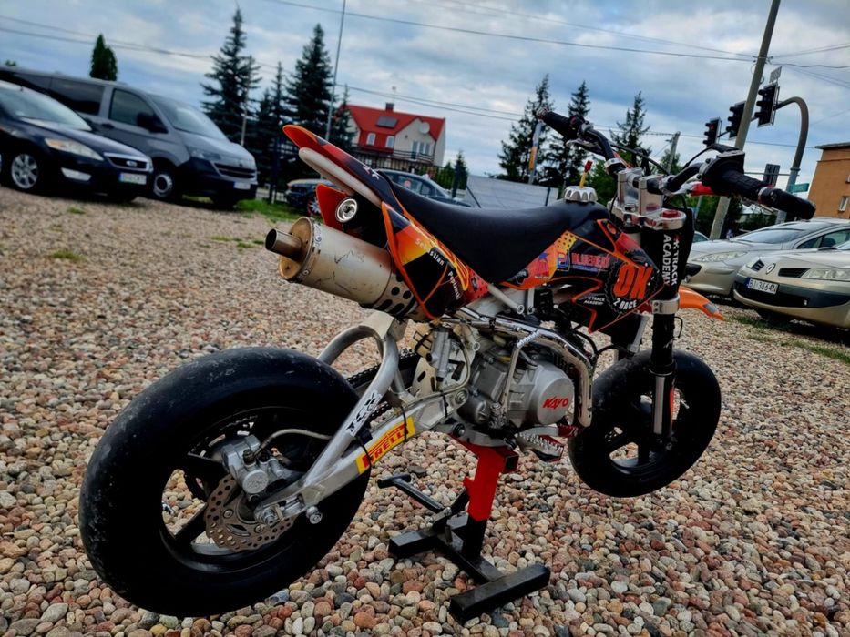 Pit Bike KAYO MRF 140SM Supermoto 09/2021r, super stan, torówka, slik
