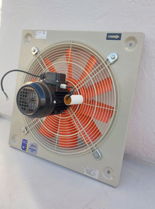 Ventilador extrator 5200 m3h Ar fumos tintas de estufas de pintura