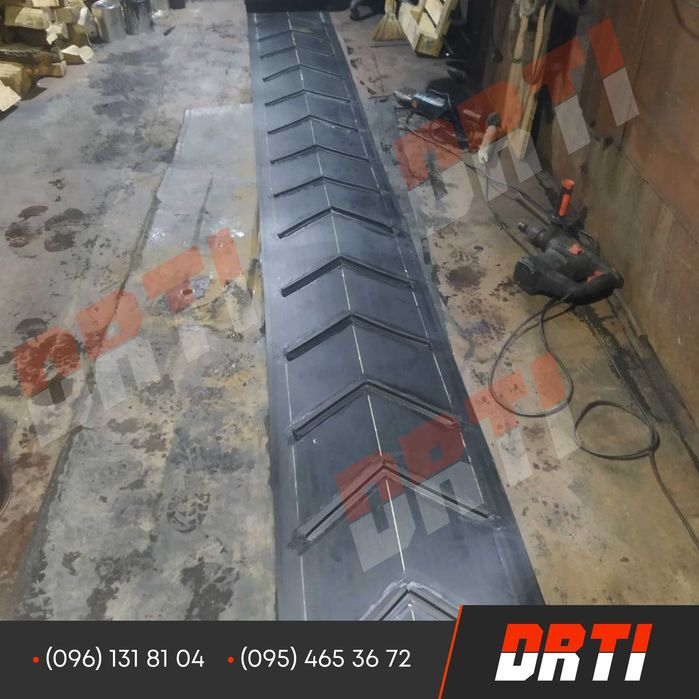 Шеврона конвеєрна, транспортерна стрічка