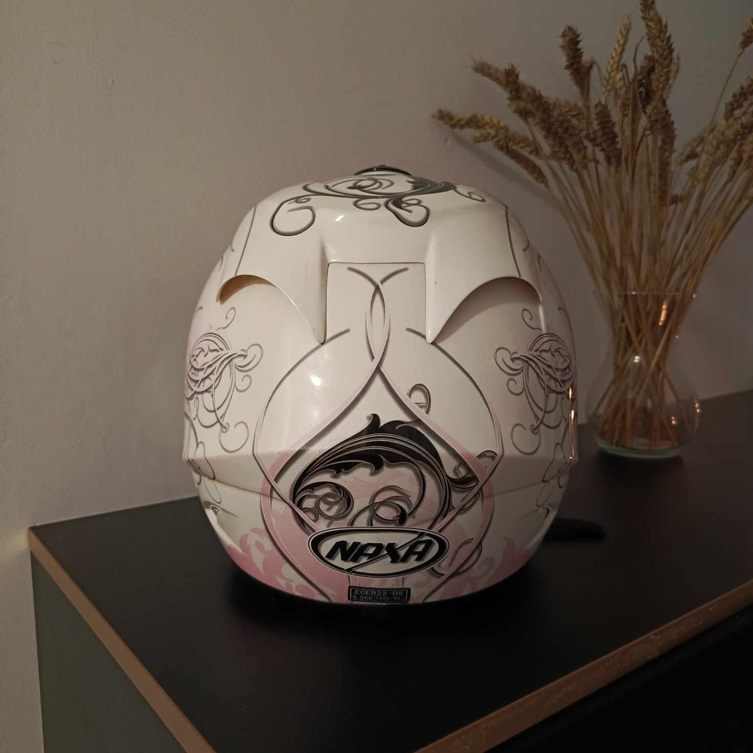 Kask motocyklowy S 55-56 damski Naxa
