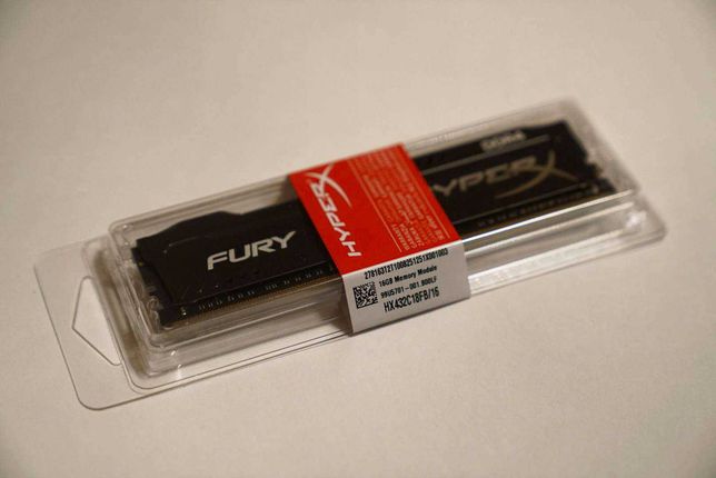 DDR4 Kingston Fury Black 16gb 3200mhz