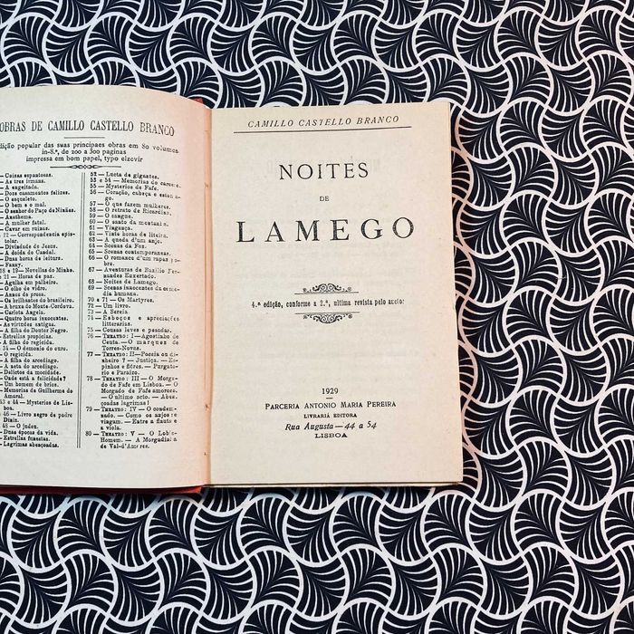 Noites de Lamêgo - Camillo Castello Branco