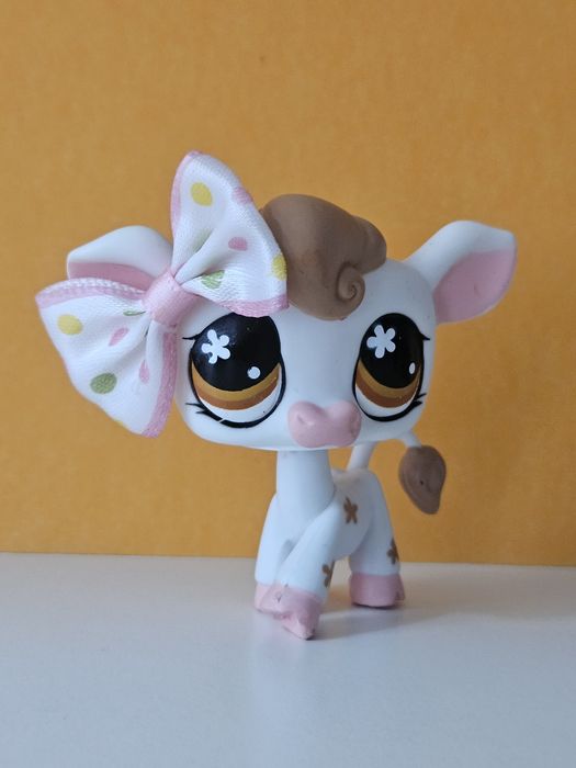Krówka LPS/ Hasbro gwiazdeczki, kokardka
