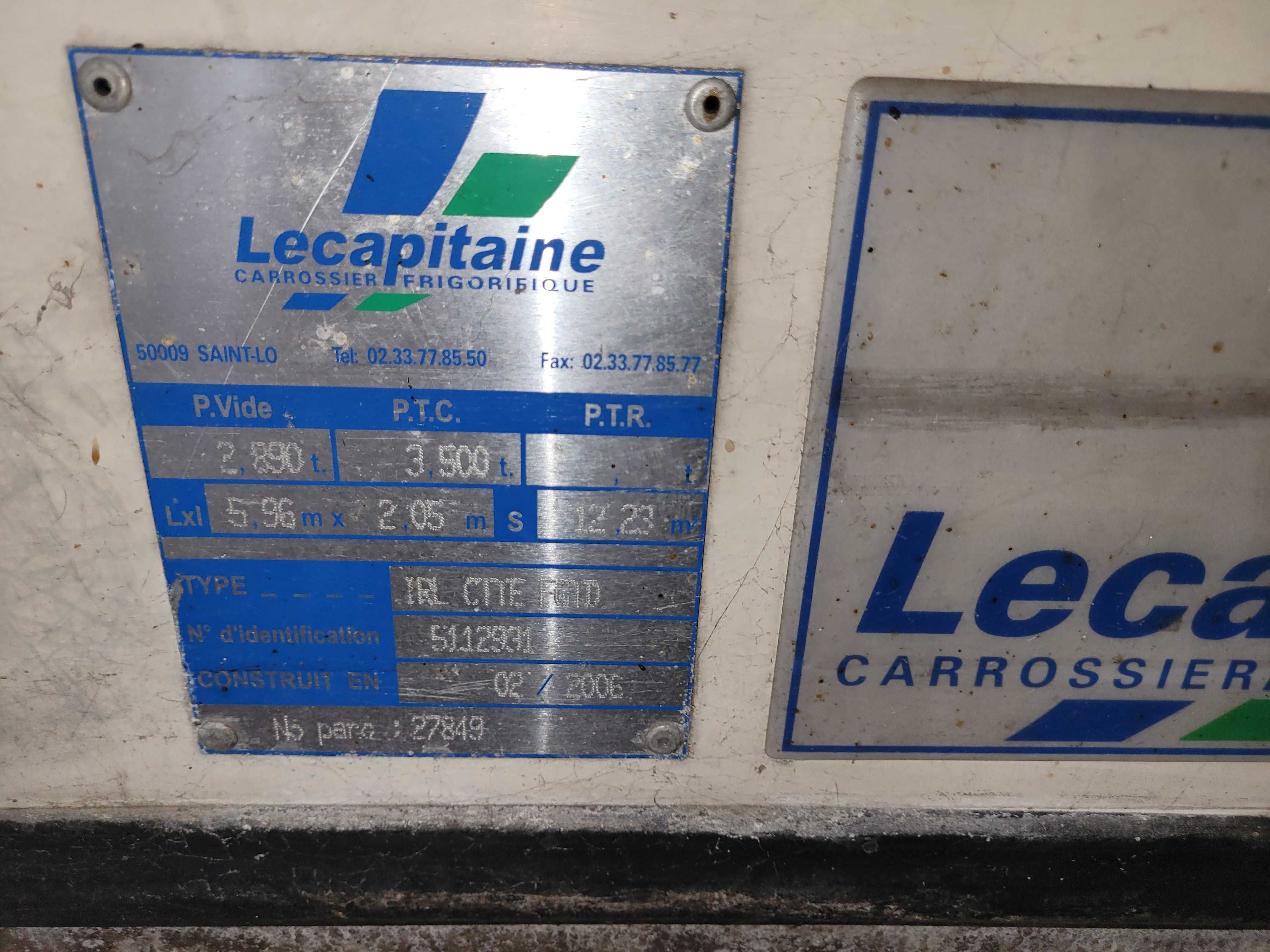 Kontener izoterma lecapitaine
