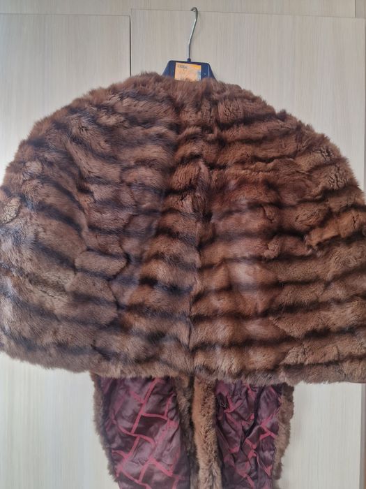 Норковая накидка б/у